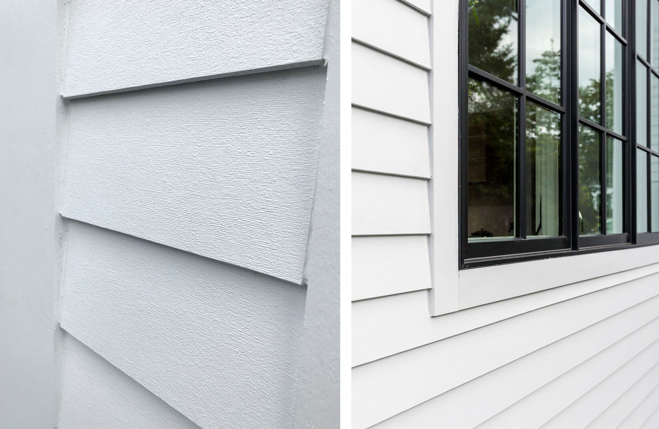 White Lap Vinyl Siding