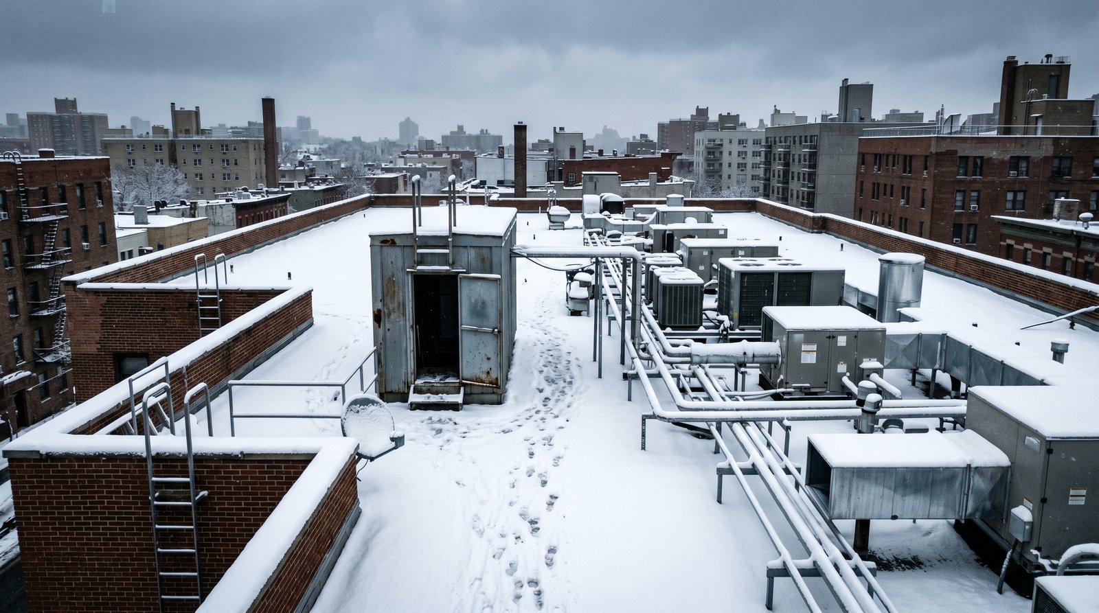 Dealing With Snow on Flat Roofs: The Ultimate Guide – Roofing article by Pinnacle Roofing & Siding