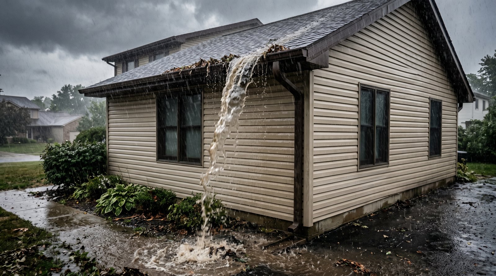 Is Your Gutter System Overwhelmed? Here's How to Tell – Gutters tips for NWA homeowners