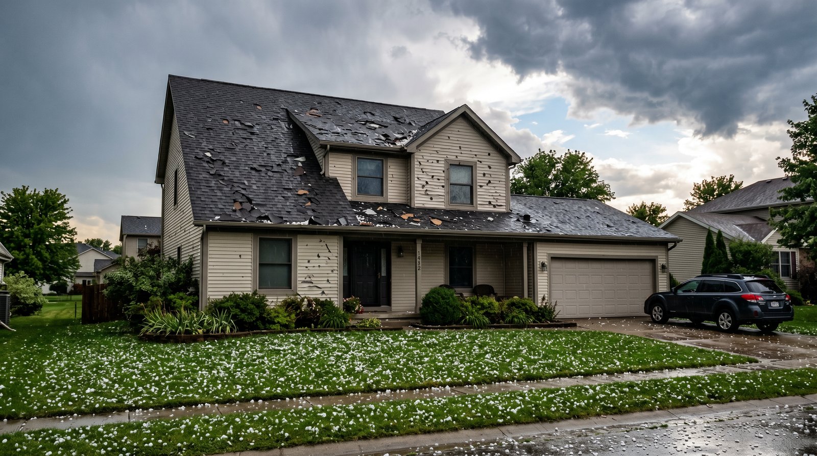 Navigating Hail Damage: A Complete Guide – Roofing article by Pinnacle Roofing & Siding